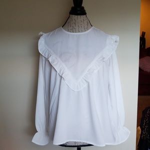English Factory Ruffle Top